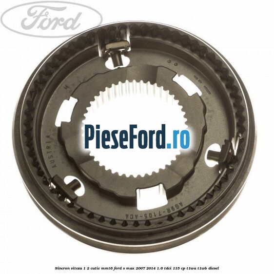 Sincron viteza 1/2 cutie MMT6 Ford S-Max 2007-2014 1.6 TDCi 115 cp T1WA, T1WB diesel