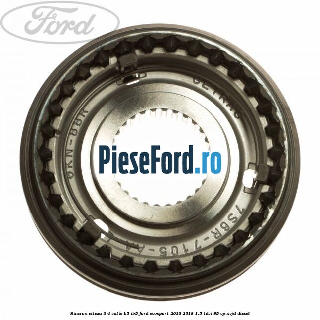 Sincron viteza 3/4 cutie B5/IB5 Ford EcoSport 2013-2018 1.5 TDCi 95 cp XVJD diesel