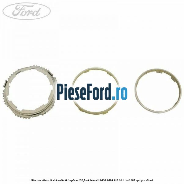 Sincron viteza 3 si 4 cutie 6 trepte MT82 Ford Transit 2006-2014 2.2 TDCi RWD 125 cp CYRA diesel