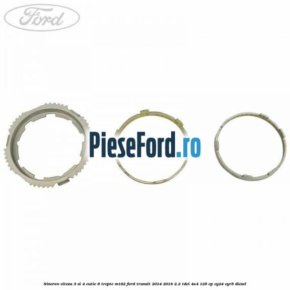 Sincron viteza 3 si 4 cutie 6 trepte MT82 Ford Transit 2014-2018 2.2 TDCi 4x4 125 cp Sincron viteza 3 si 4 cutie 6 trepte MT82 Ford Transit 2014-2018 2.2 TDCi 4x4 125 cp CY24, CYR5 diesel