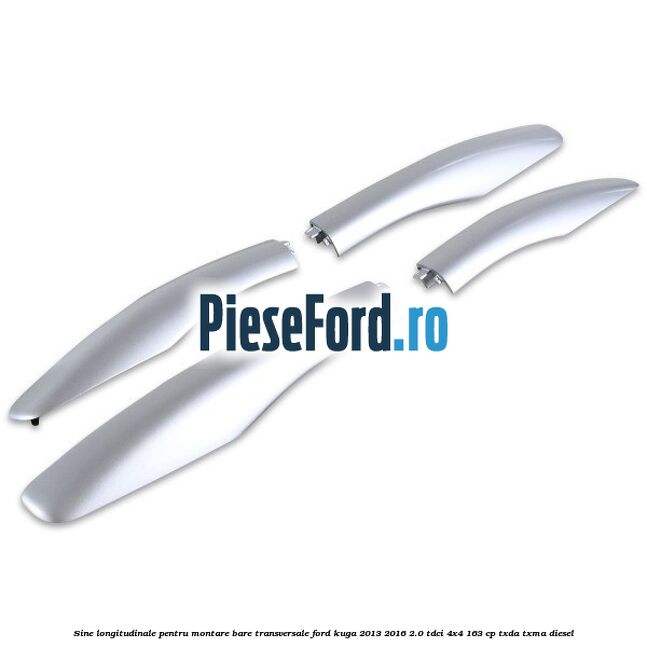 Sine longitudinale pentru montare bare transversale Ford Kuga 2013-2016 2.0 TDCi 4x4 163 cp Sine longitudinale pentru montare bare transversale Ford Kuga 2013-2016 2.0 TDCi 4x4 163 cp TXDA, TXMA diesel