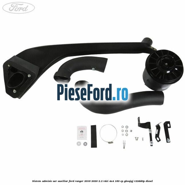 Sistem admisie aer auxiliar Ford Ranger 2016-2020 2.2 TDCi 4x4 160 cp Sistem admisie aer auxiliar Ford Ranger 2016-2020 2.2 TDCi 4x4 160 cp GBVAJQJ, T22DD0P diesel
