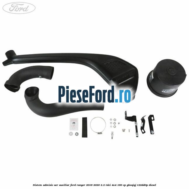 Sistem admisie aer auxiliar Ford Ranger 2016-2020 2.2 TDCi 4x4 160 cp Sistem admisie aer auxiliar Ford Ranger 2016-2020 2.2 TDCi 4x4 160 cp GBVAJQJ, T22DD0P diesel