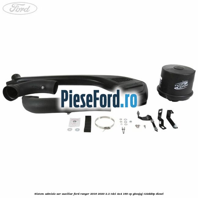 Sistem admisie aer auxiliar Ford Ranger 2016-2020 2.2 TDCi 4x4 160 cp Sistem admisie aer auxiliar Ford Ranger 2016-2020 2.2 TDCi 4x4 160 cp GBVAJQJ, T22DD0P diesel