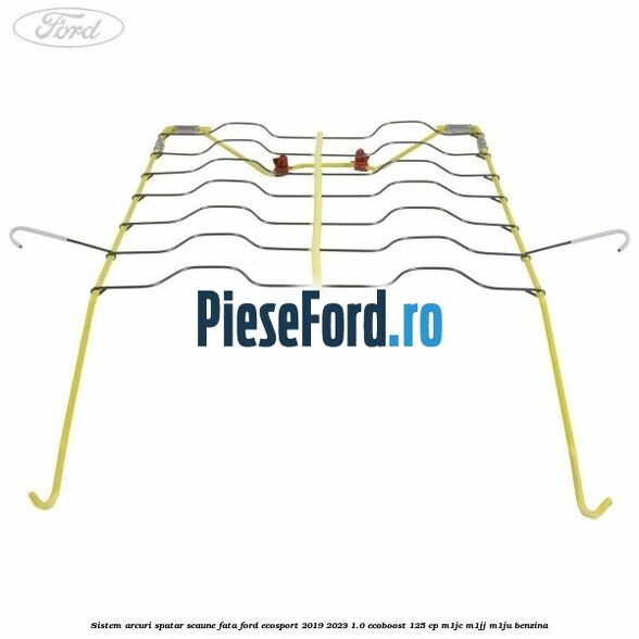 Sistem arcuri spatar scaune fata Ford EcoSport 2019-2023 1.0 EcoBoost 125 cp M1JC, M1JJ, M1JU benzina