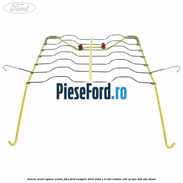 Sistem arcuri spatar scaune fata Ford EcoSport 2019-2023 1.5 TDCi EcoBlue 125 cp ZTJA, ZTJB, ZTJC diesel
