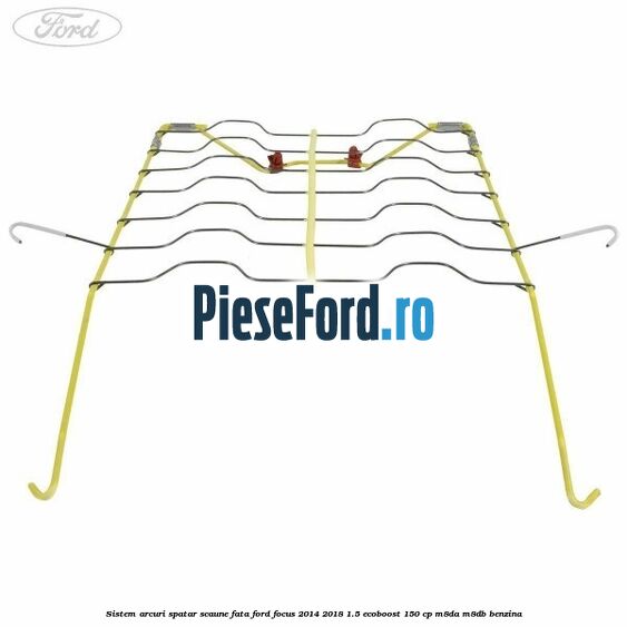 Sistem arcuri spatar scaune fata Ford Focus 2014-2018 1.5 EcoBoost 150 cp M8DA, M8DB benzina
