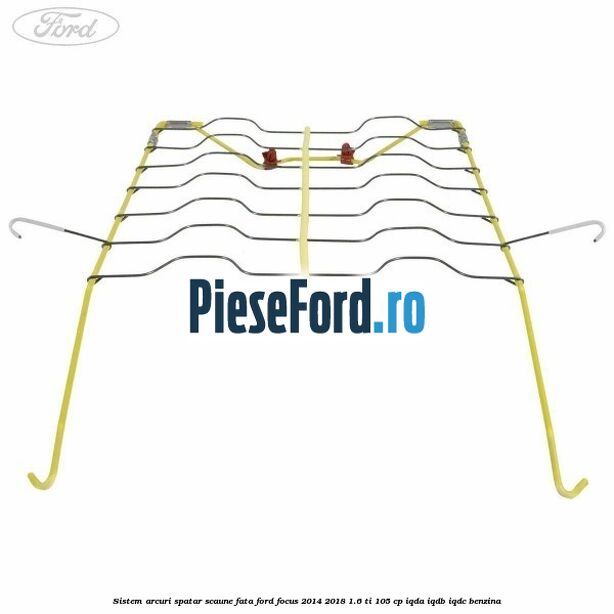 Sistem arcuri spatar scaune fata Ford Focus 2014-2018 1.6 Ti 105 cp IQDA, IQDB, IQDC benzina