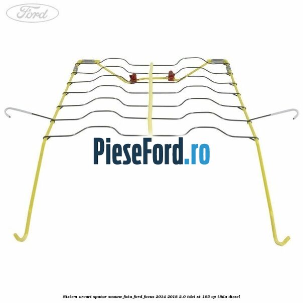 Sistem arcuri spatar scaune fata Ford Focus 2014-2018 2.0 TDCi ST 185 cp T8DA diesel