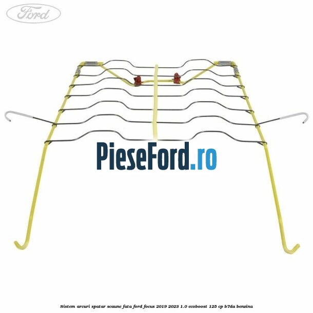 Sistem arcuri spatar scaune fata Ford Focus 2019-2023 1.0 EcoBoost 125 cp B7DA benzina