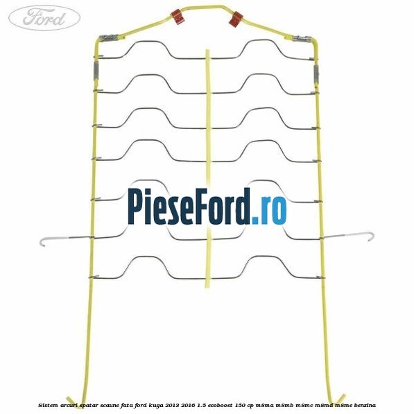 Sistem arcuri spatar scaune fata Ford Kuga 2013-2016 1.5 EcoBoost 150 cp Sistem arcuri spatar scaune fata Ford Kuga 2013-2016 1.5 EcoBoost 150 cp M8MA, M8MB, M8MC, M8MD, M8ME benzina