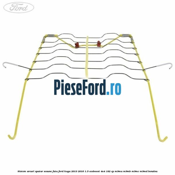 Sistem arcuri spatar scaune fata Ford Kuga 2013-2016 1.5 EcoBoost 4x4 182 cp M9MA, M9MB, M9MC, M9MD benzina