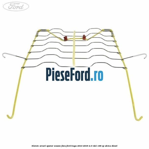 Sistem arcuri spatar scaune fata Ford Kuga 2013-2016 2.0 TDCi 136 cp UKMA diesel