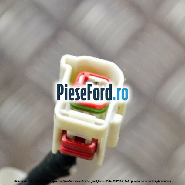 Sistem electric tetiera scaun spate antirasturnare Cabriolet Ford Focus 2004-2007 2.0 145 cp AODA, AODB, AODE, SYDA benzina