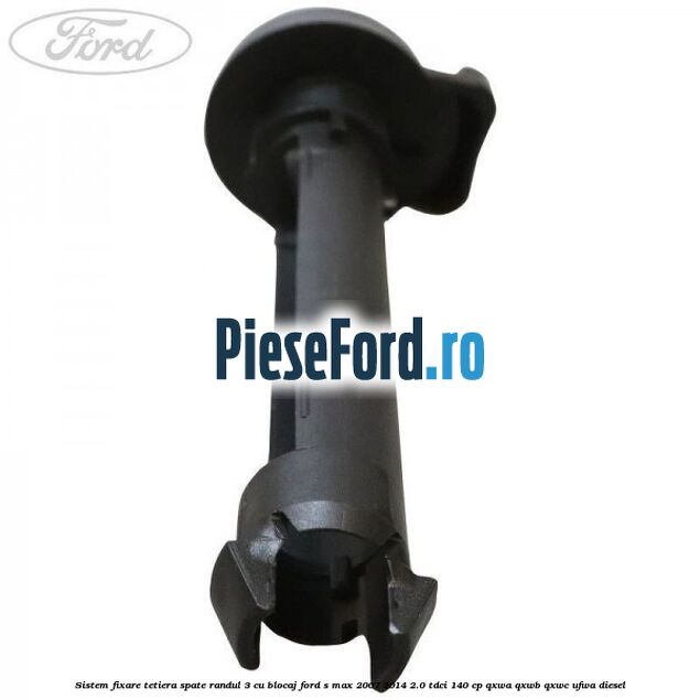 Sistem fixare tetiera spate randul 3 cu blocaj Ford S-Max 2007-2014 2.0 TDCi 140 cp QXWA, QXWB, QXWC, UFWA diesel