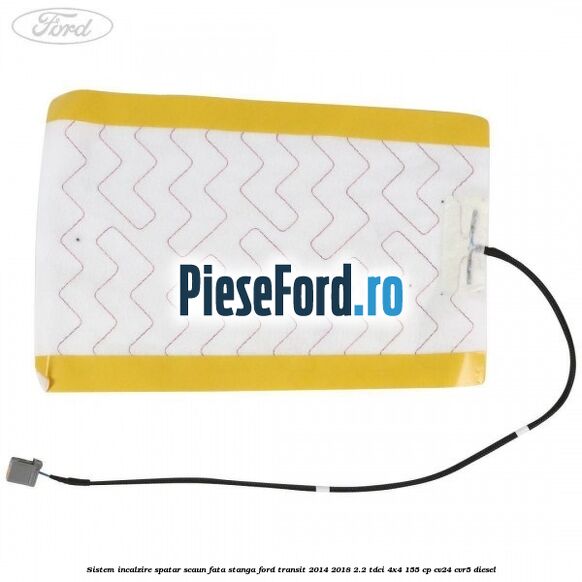 Sistem incalzire spatar scaun fata stanga Ford Transit 2014-2018 2.2 TDCi 4x4 155 cp CV24, CVR5 diesel