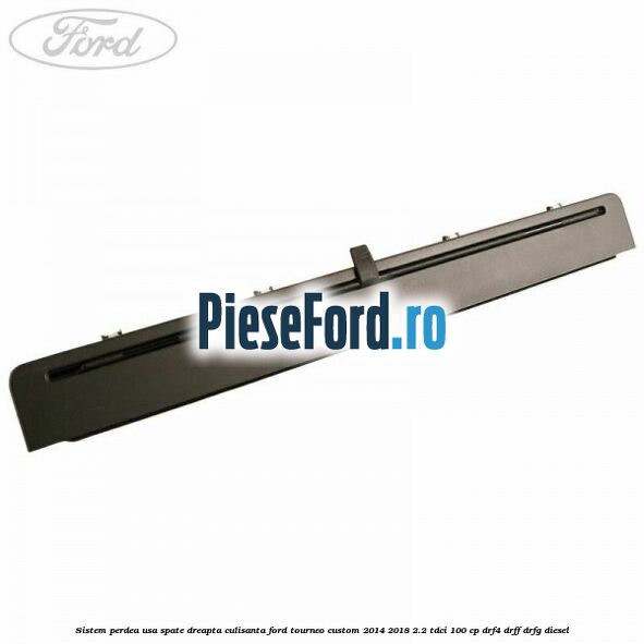 Sistem perdea usa spate dreapta culisanta Ford Tourneo Custom 2014-2018 2.2 TDCi 100 cp DRF4, DRFF, DRFG diesel