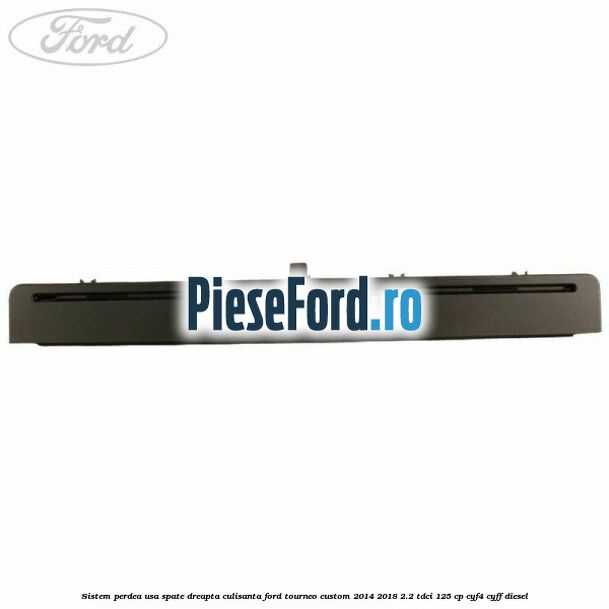 Sistem perdea usa spate dreapta culisanta Ford Tourneo Custom 2014-2018 2.2 TDCi 125 cp CYF4, CYFF diesel