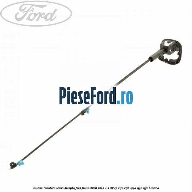 Sistem rabatare scaun dreapta Ford Fiesta 2008-2012 1.4 97 cp RTJA, RTJB, SPJA, SPJC, SPJE benzina