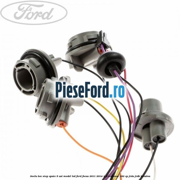 Soclu bec stop spate 5 usi model led Ford Focus 2011-2014 1.6 EcoBoost 182 cp JTDA, JTDB benzina