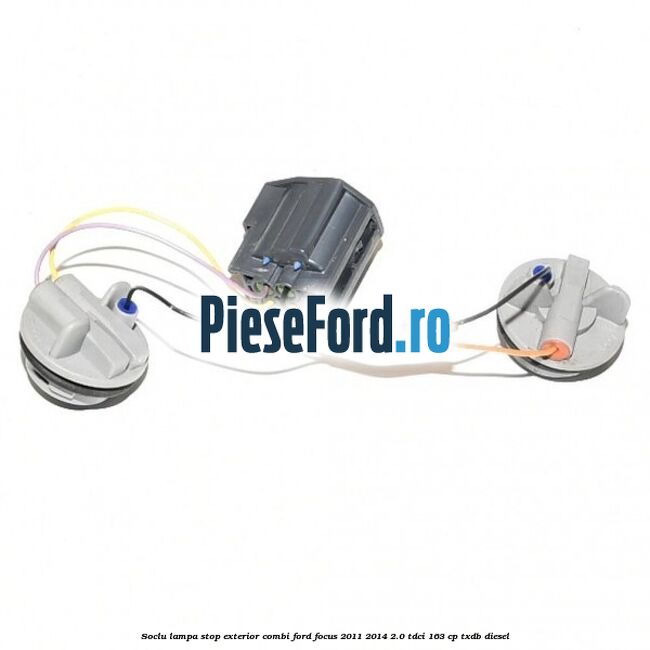 Soclu lampa stop exterior combi Ford Focus 2011-2014 2.0 TDCi 163 cp TXDB diesel