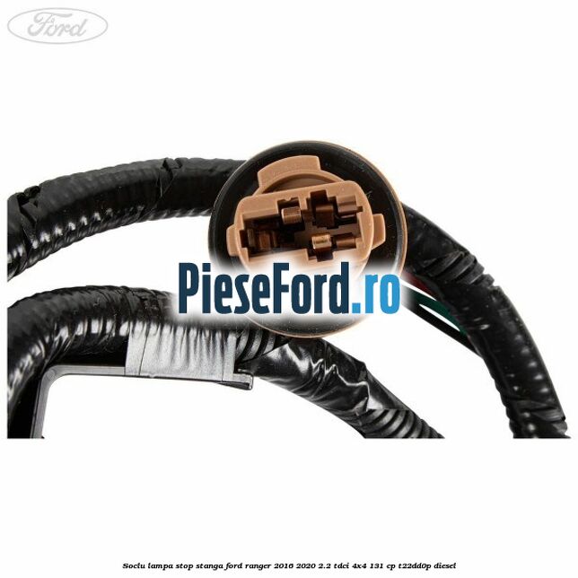 Soclu lampa stop stanga Ford Ranger 2016-2020 2.2 TDCi 4x4 131 cp Soclu lampa stop stanga Ford Ranger 2016-2020 2.2 TDCi 4x4 131 cp T22DD0P diesel