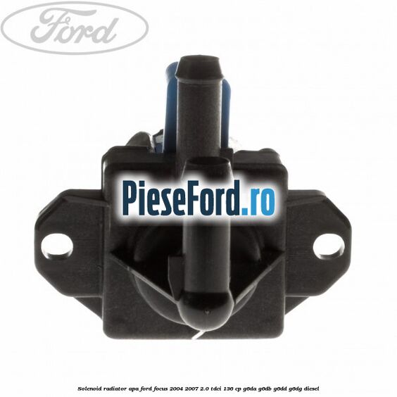 Solenoid radiator apa Ford Focus 2004-2007 2.0 TDCi 136 cp G6DA, G6DB, G6DD, G6DG diesel