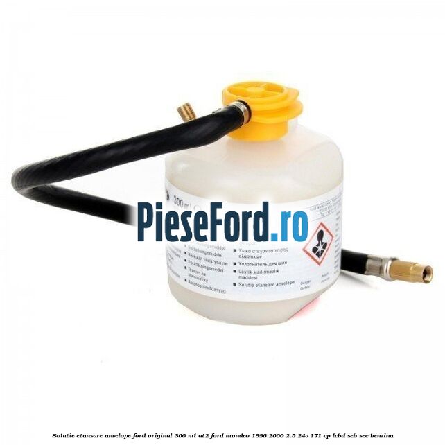 Solutie etansare anvelope Ford original 300 ml AT2 Ford Mondeo 1996-2000 2.5 24V 171 cp LCBD, SEB, SEC benzina