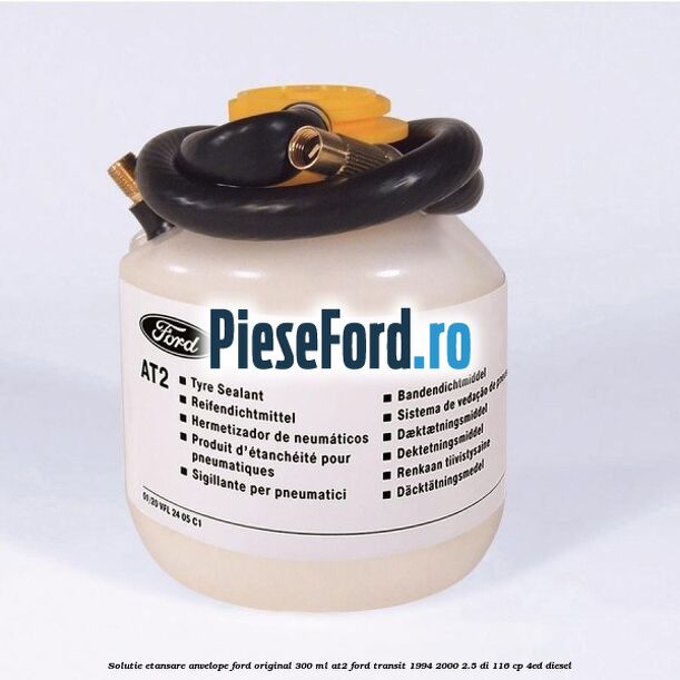 Solutie etansare anvelope Ford original 300 ml AT2 Ford Transit 1994-2000 2.5 DI 116 cp 4ED diesel