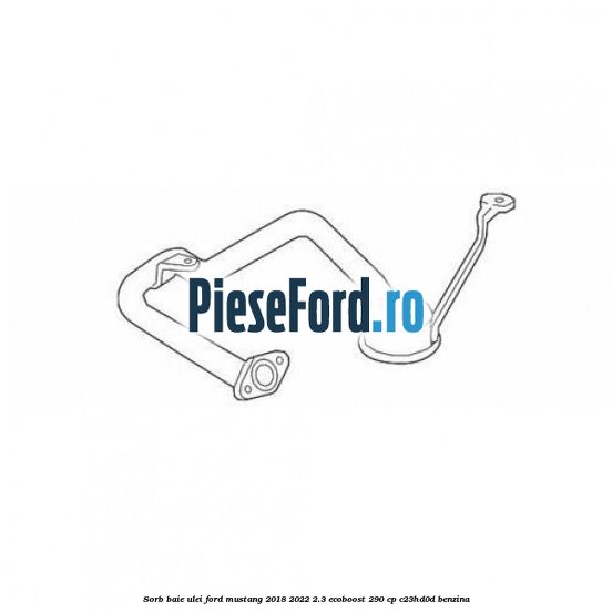 Sorb baie ulei Ford Mustang 2018-2022 2.3 EcoBoost 290 cp C23HD0D benzina