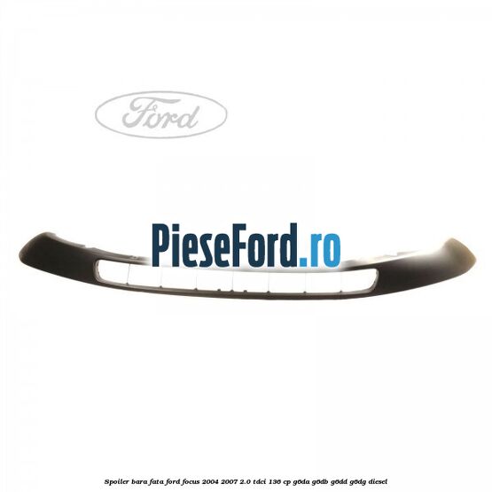 Spoiler bara fata Ford Focus 2004-2007 2.0 TDCi 136 cp G6DA, G6DB, G6DD, G6DG diesel