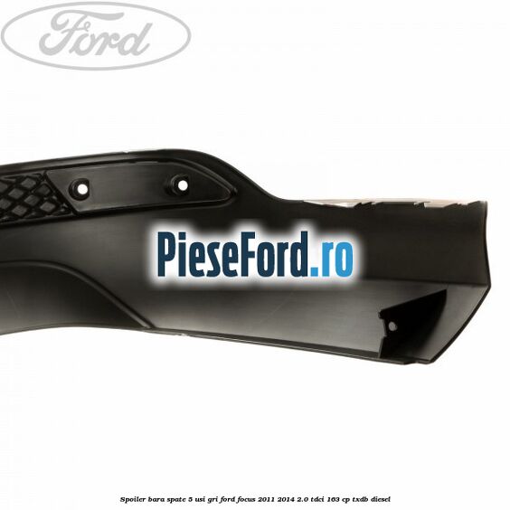 Spoiler bara spate 5 usi gri Ford Focus 2011-2014 2.0 TDCi 163 cp TXDB diesel