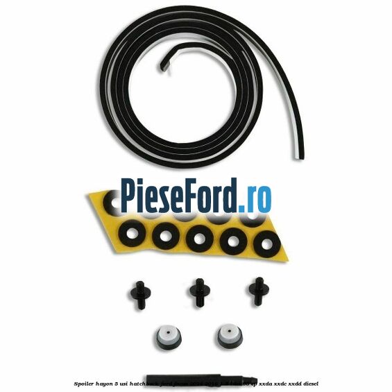 Spoiler Hayon 5 usi hatchback Ford Focus 2014-2018 1.5 TDCi 95 cp XXDA, XXDC, XXDD diesel