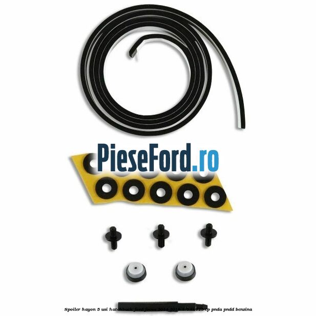 Spoiler Hayon 5 usi hatchback Ford Focus 2014-2018 1.6 Ti 125 cp PNDA, PNDD benzina