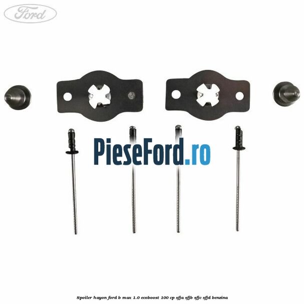 Spoiler Hayon Ford B-Max 1.0 EcoBoost 100 cp SFJA, SFJB, SFJC, SFJD benzina