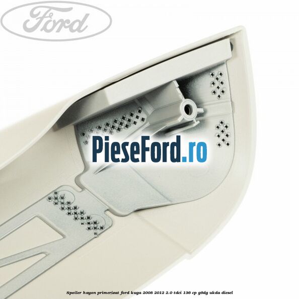 Spoiler hayon primerizat Ford Kuga 2008-2012 2.0 TDCi 136 cp G6DG, UKDA diesel