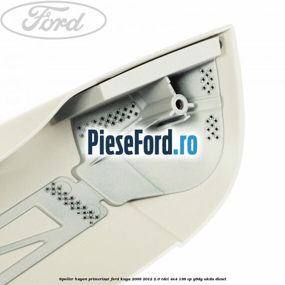 Spoiler hayon primerizat Ford Kuga 2008-2012 2.0 TDCi 4x4 136 cp G6DG, UKDA diesel