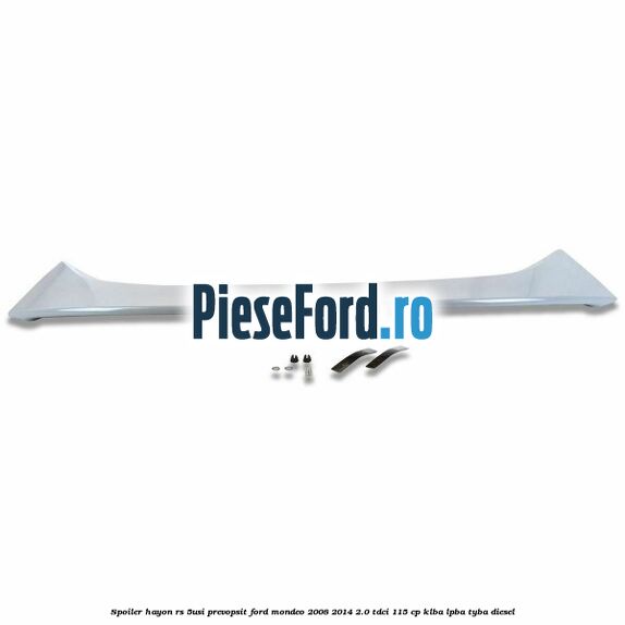 Spoiler Hayon RS (5Usi), prevopsit Ford Mondeo 2008-2014 2.0 TDCi 115 cp KLBA, LPBA, TYBA diesel