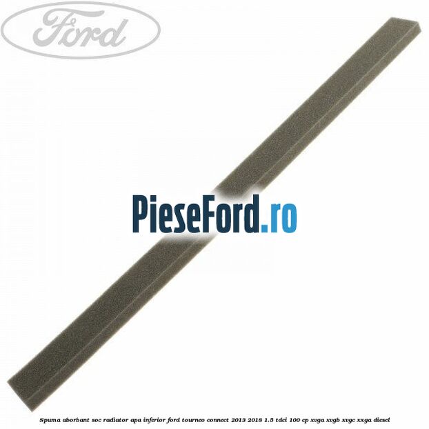Spuma aborbant soc radiator apa inferior Ford Tourneo Connect 2013-2018 1.5 TDCi 100 cp XVGA, XVGB, XVGC, XXGA diesel