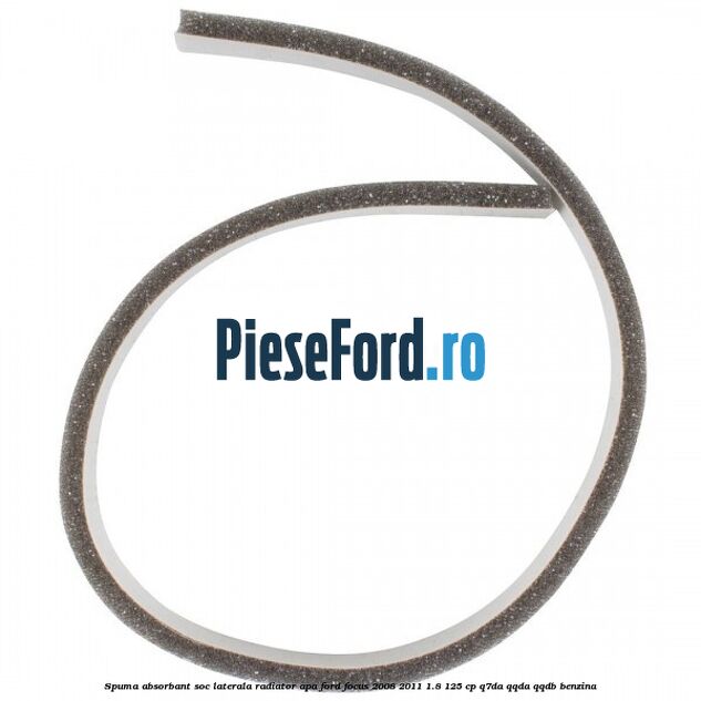 Spuma absorbant soc laterala radiator apa Ford Focus 2008-2011 1.8 125 cp Q7DA, QQDA, QQDB benzina