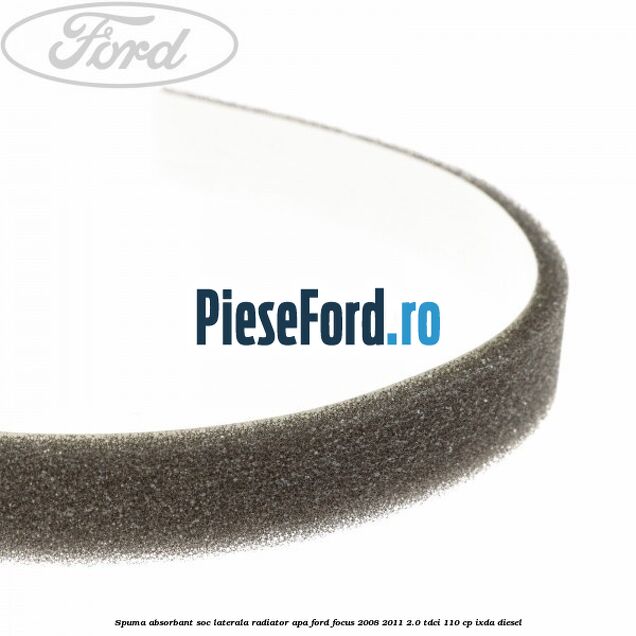 Spuma absorbant soc laterala radiator apa Ford Focus 2008-2011 2.0 TDCi 110 cp IXDA diesel