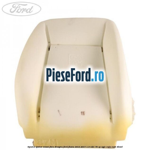 Spuma spatar scaun fata dreapta Ford Fiesta 2013-2017 1.5 TDCi 75 cp UGJC, XUJA, XUJB diesel