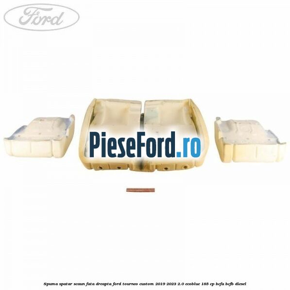 Spuma spatar scaun fata dreapta Ford Tourneo Custom 2019-2023 2.0 EcoBlue 185 cp BCFA, BCFB diesel