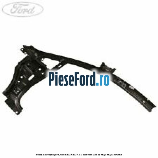 Stalp A dreapta Ford Fiesta 2013-2017 1.0 EcoBoost 125 cp M1JE, M1JH benzina