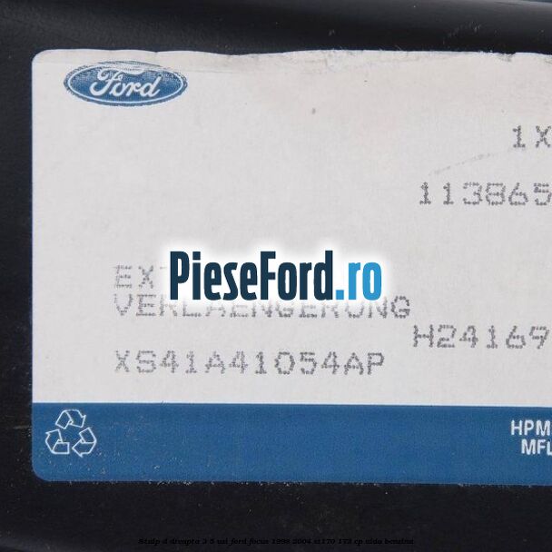 Stalp D dreapta 3/5 usi Ford Focus 1998-2004 ST170 173 cp ALDA benzina