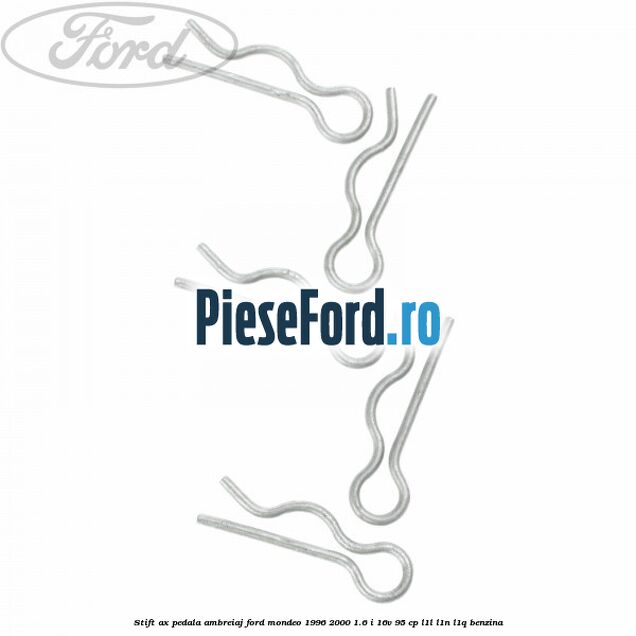Stift ax pedala ambreiaj Ford Mondeo 1996-2000 1.6 i 16V 95 cp L1L, L1N, L1Q benzina