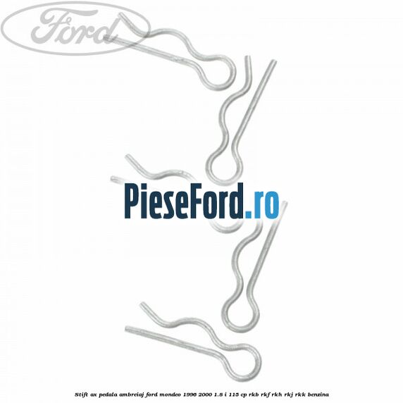 Stift ax pedala ambreiaj Ford Mondeo 1996-2000 1.8 i 115 cp RKB, RKF, RKH, RKJ, RKK benzina