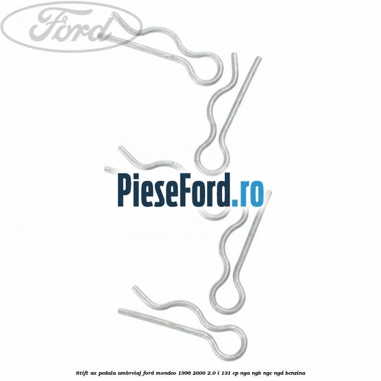 Stift ax pedala ambreiaj Ford Mondeo 1996-2000 2.0 i 131 cp NGA, NGB, NGC, NGD benzina