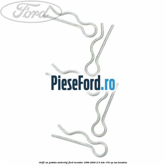 Stift ax pedala ambreiaj Ford Mondeo 1996-2000 2.5 24V 170 cp SEA benzina