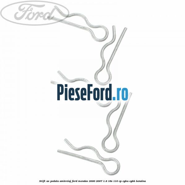 Stift ax pedala ambreiaj Ford Mondeo 2000-2007 1.8 16V 110 cp CGBA, CGBB benzina